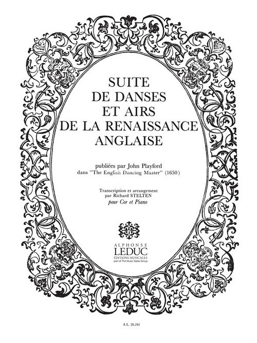 Suite de danses et airs de la Renaissance anglaise, pour cor et piano. 39732