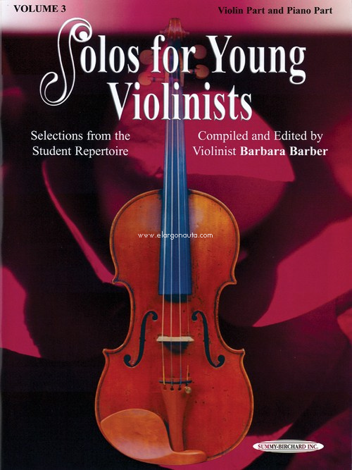 Solos For Young Violinists, vol. 3. 9780874879906