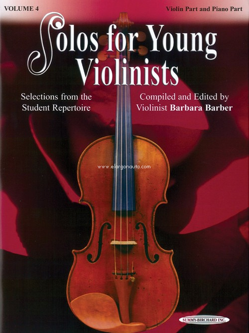 Solos For Young Violinists, vol. 4. 9780874879919