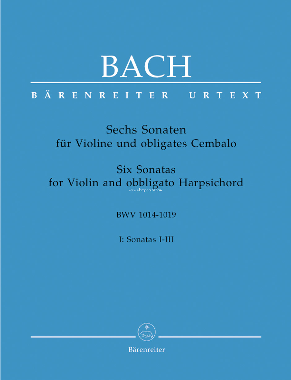 Six Sonatas For Violin And Obbligato Harpsichord: for Violin and Obbligato Harpsichord, Violin and Harpsichord