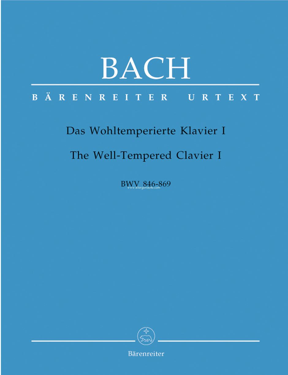 The Well-Tempered Clavier I: BWV 846-869, Piano. 9790006466962