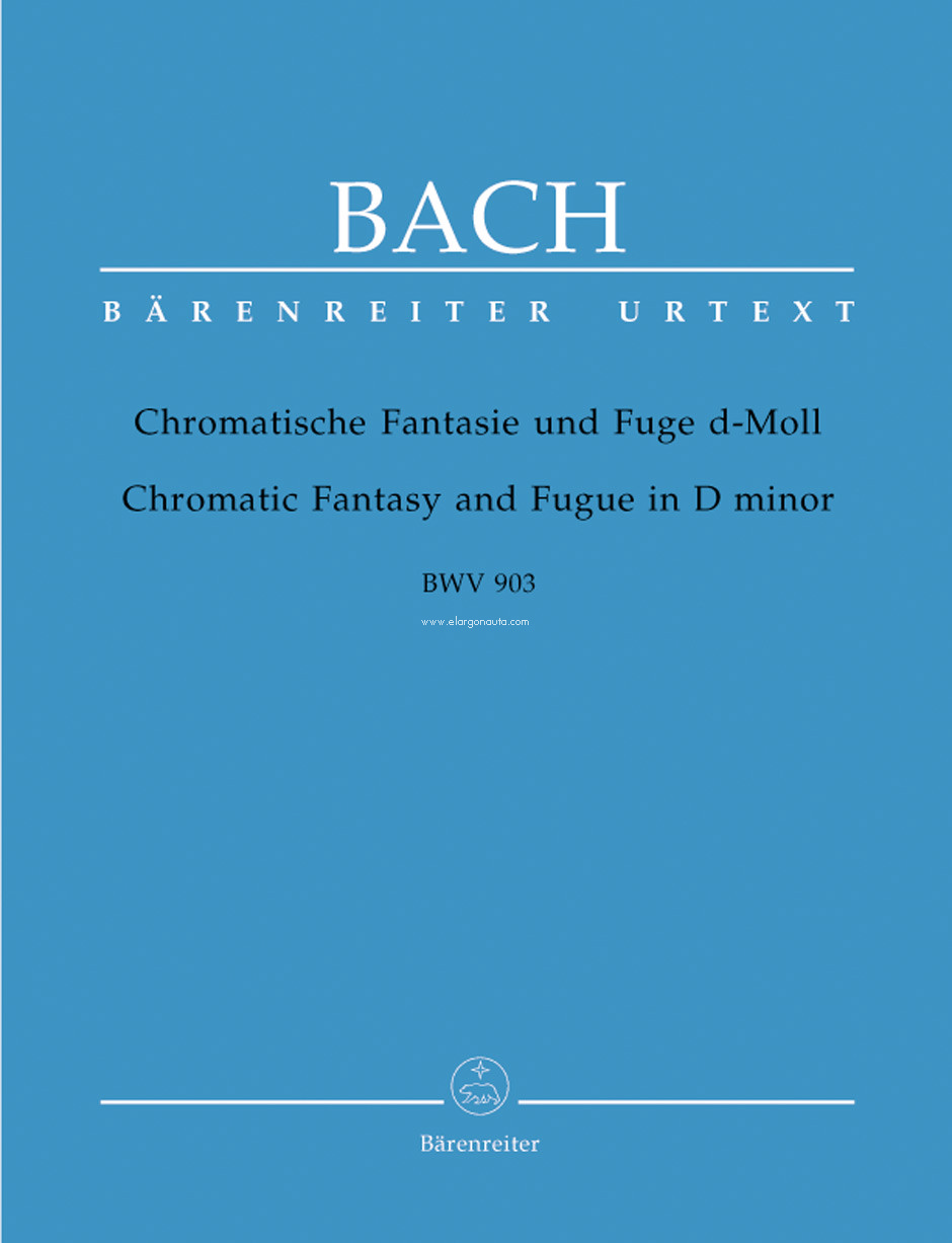 Chromatic Fantasy And Fugue Bwv 903. 9790006506026