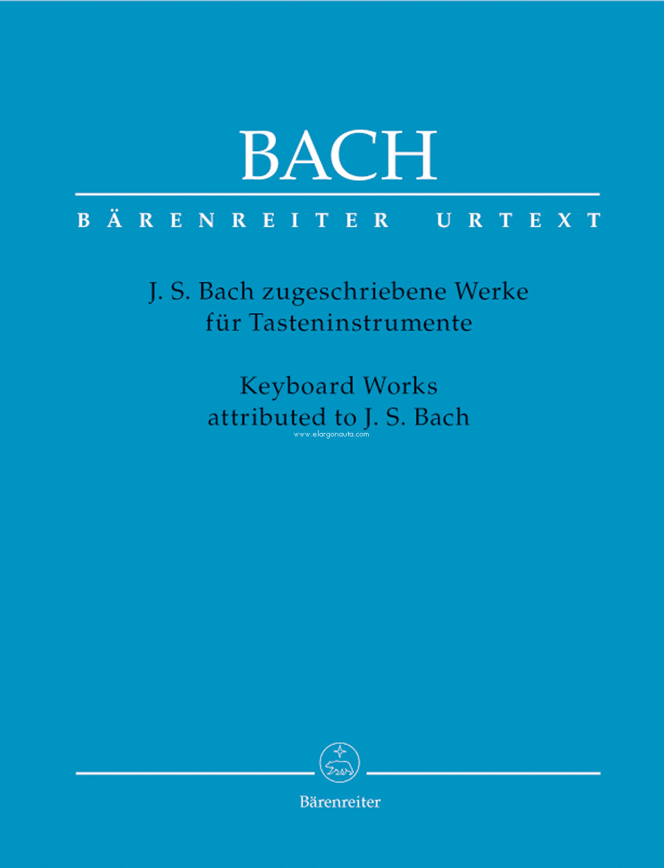 J. S. Bach zugeschriebene Werke für Tasteninstrumente. 9790006535811