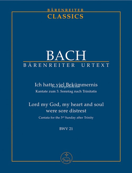 Cantata No. 21 - BWV 21, Orchestra