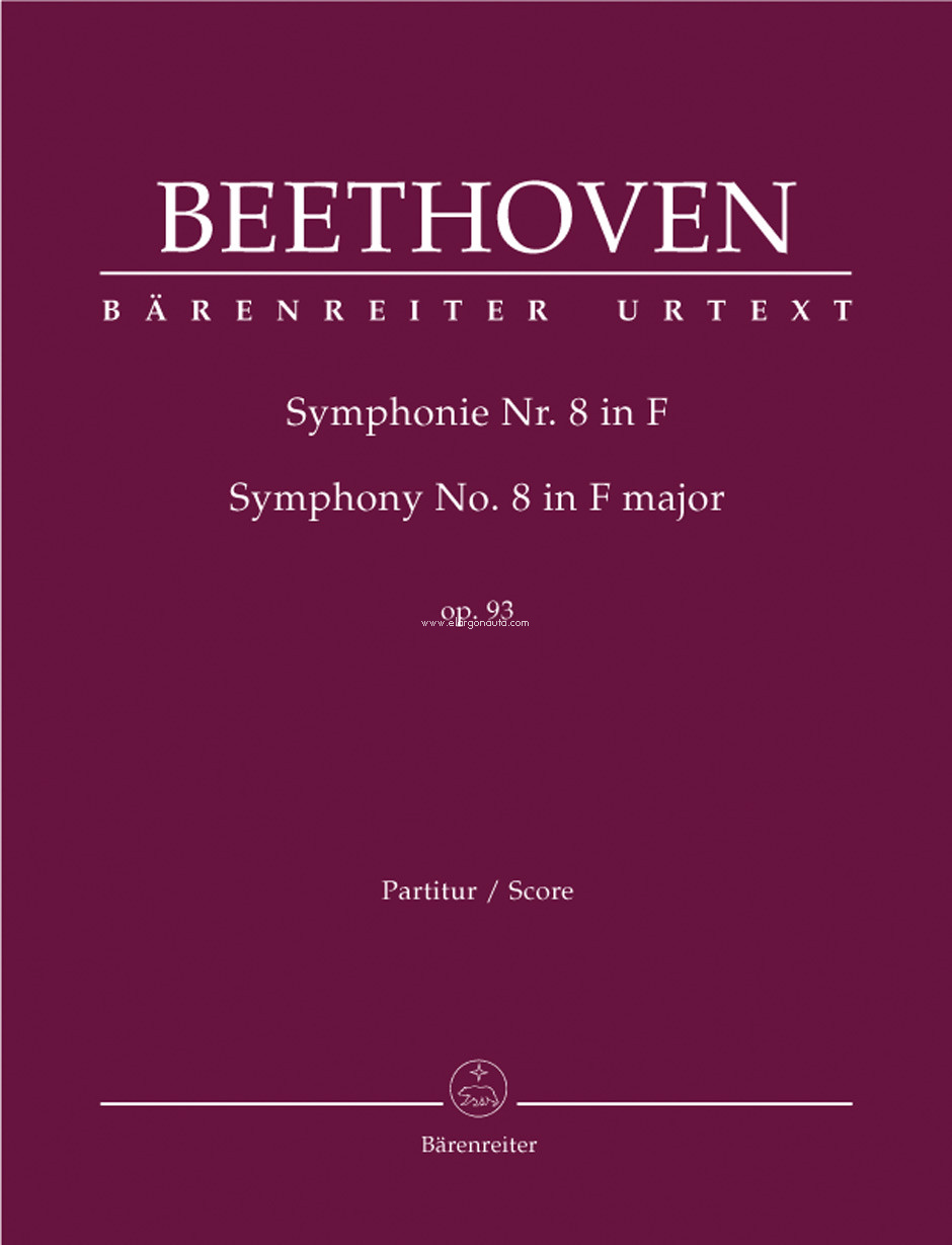 Symphony No.8 In F Op.93: F major, Orchestra