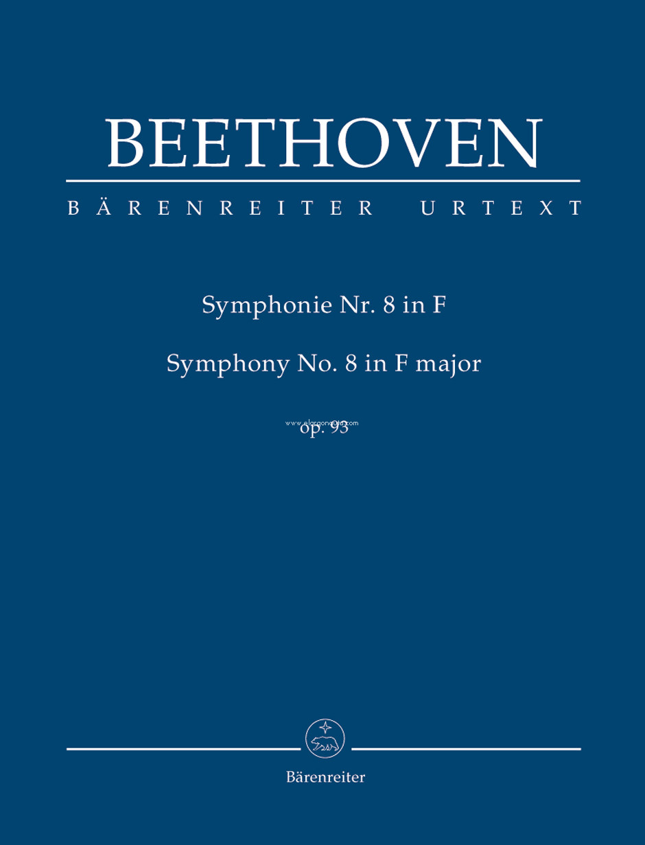 Symphony No.8 In F Op.93, Orchestra. 9790006204311