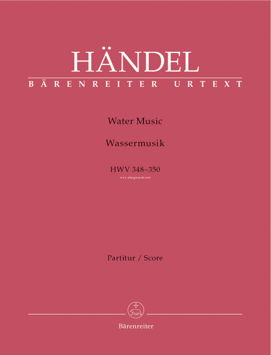 Wassermusik: HWV 348-350, Orchestra