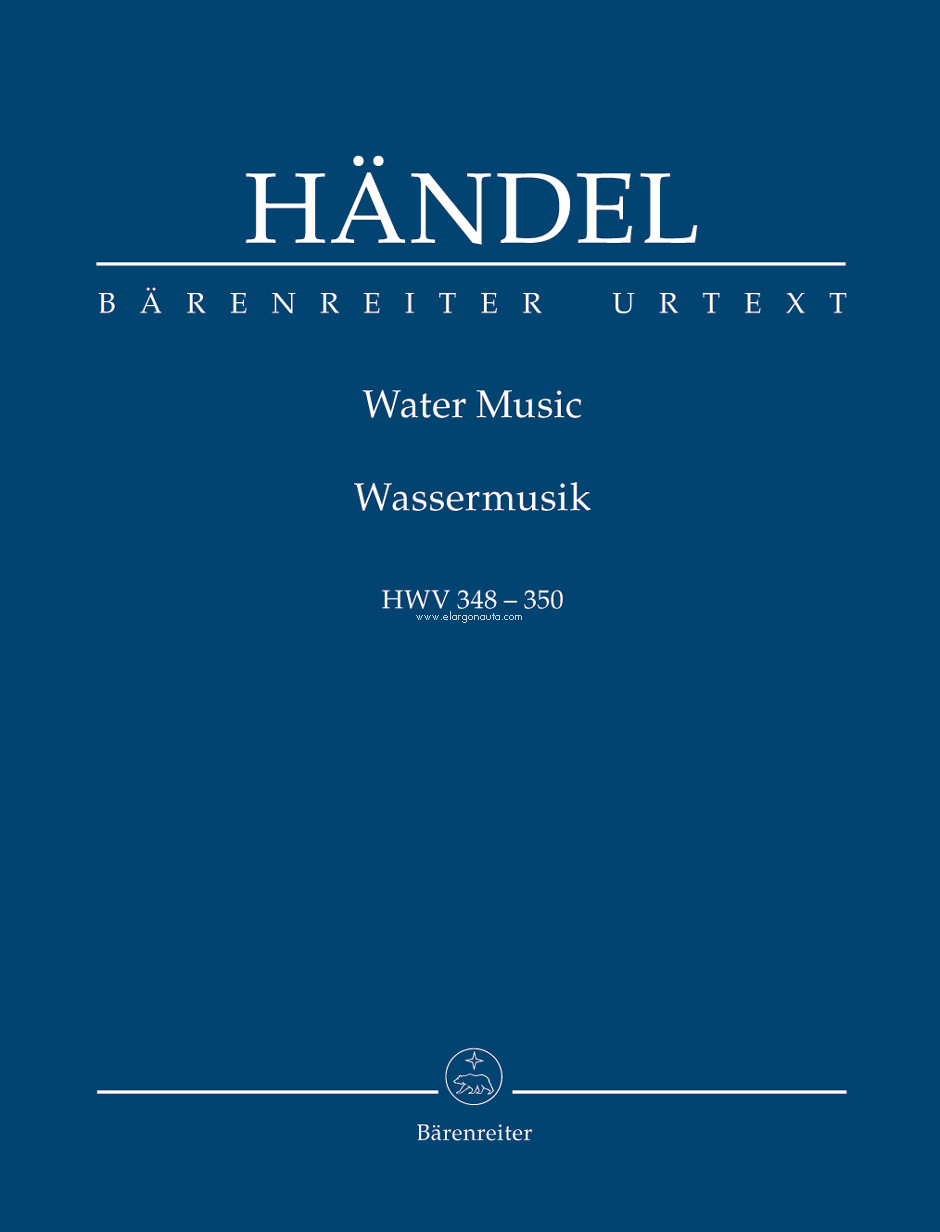 Water Music HWV 348-350, Orchestra. 9790006205202