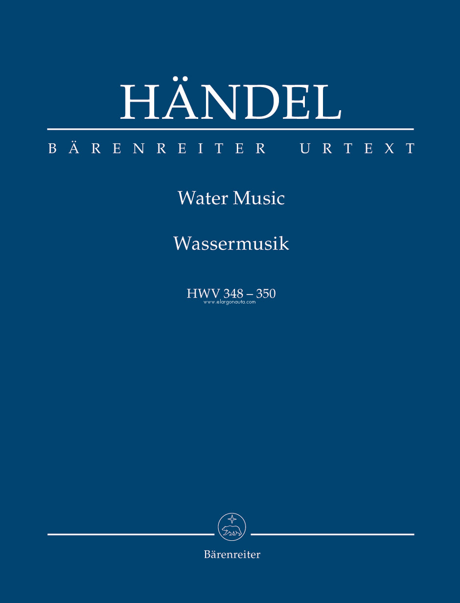Water Music HWV 348-350, Orchestra