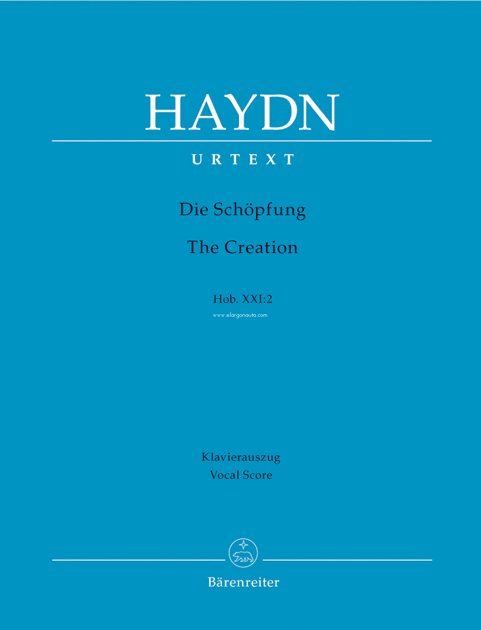 The Creation, Hob. XXI:2, Vocal Score