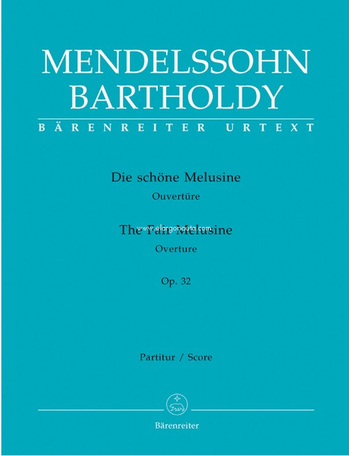 Die schöne Melusine - The Fair Melusine Op.32: Ouvertüre, Orchestra. 9790006522620