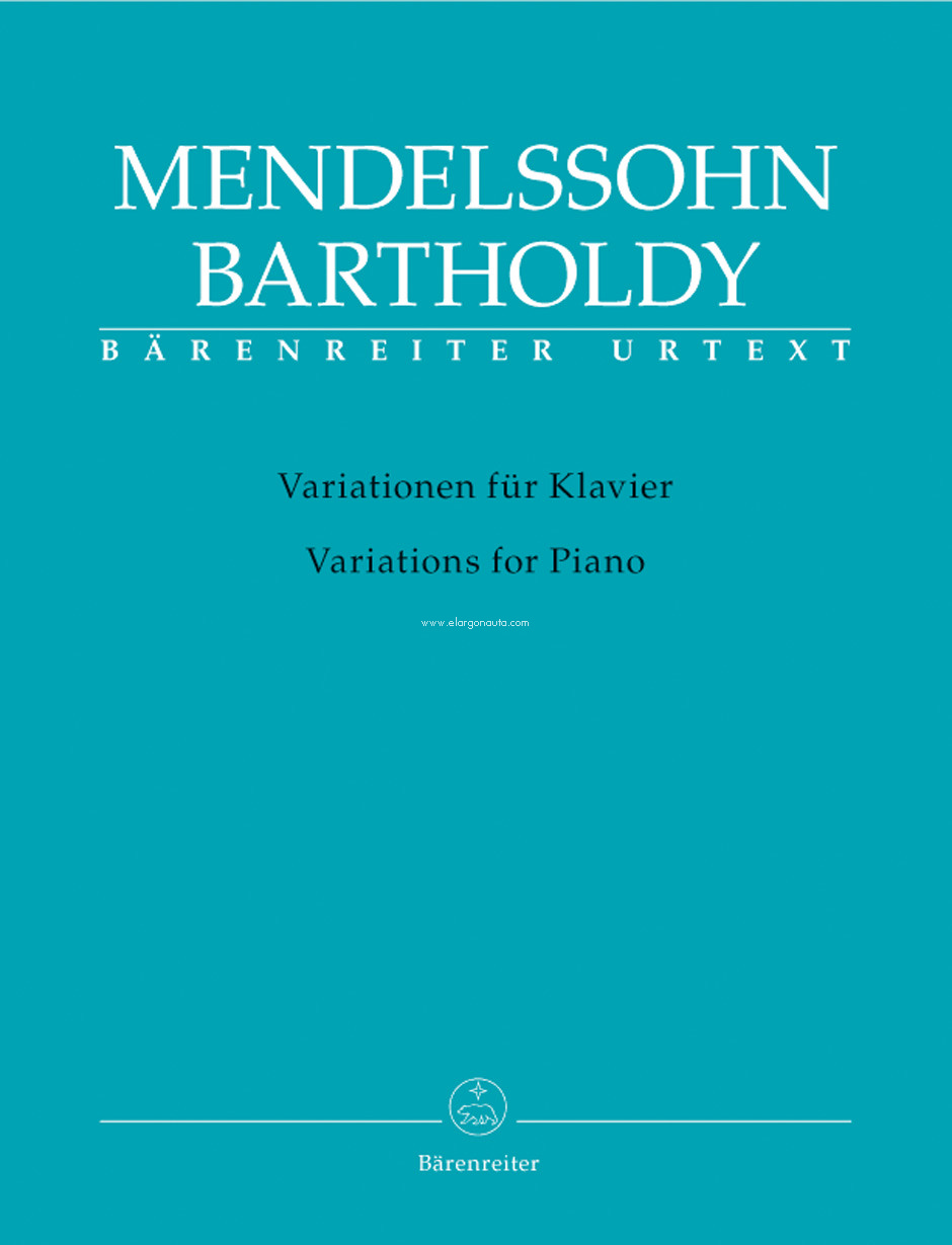 Variationen für Klavier, Mit Fingersätzen von M. Kirschnereit. 9790006535781