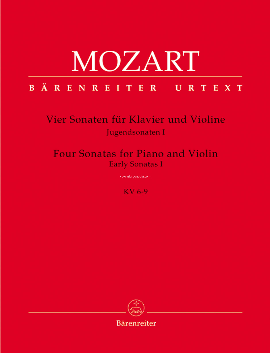 Four Sonatas for Piano (Harpsichord) and Violin: for Piano (Harpsichord) and Violin, Violin and Piano