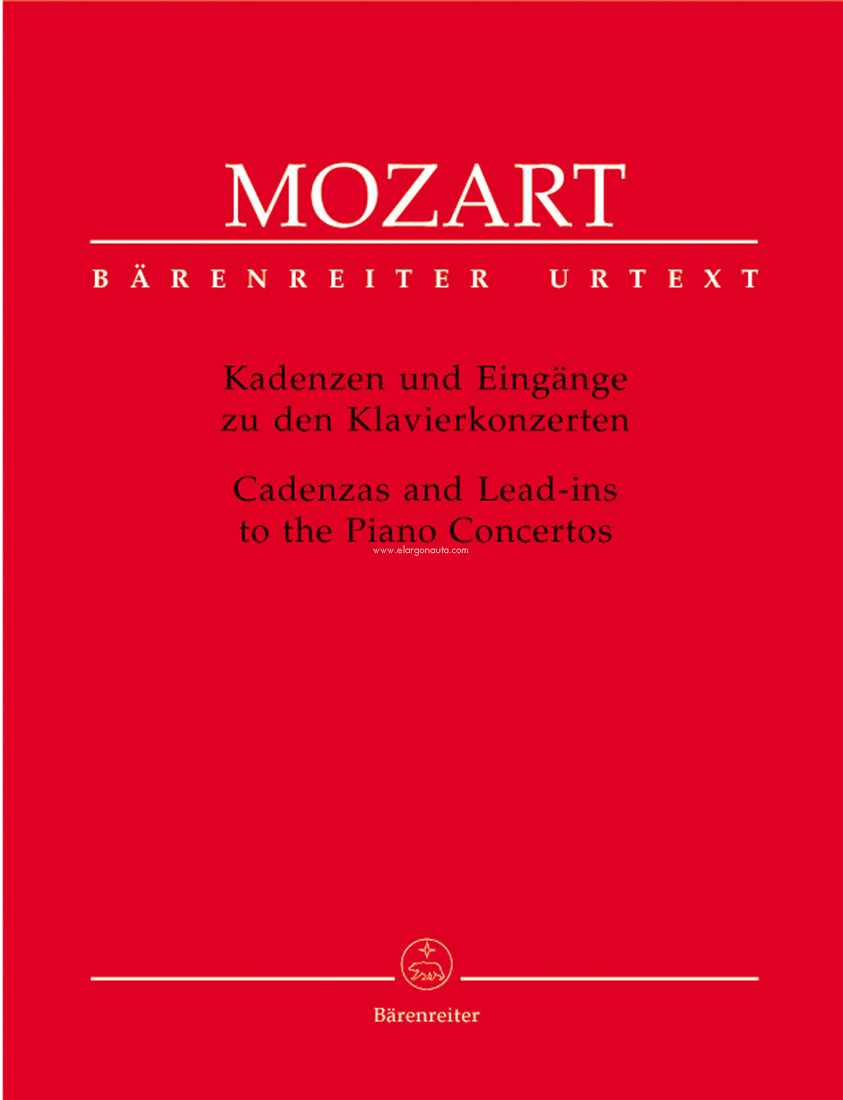 Cadenzas And Lead Ins To The Piano Concertos