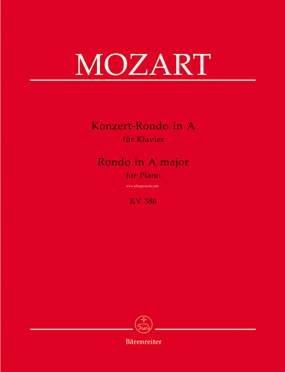 Rondo In A Major For Piano