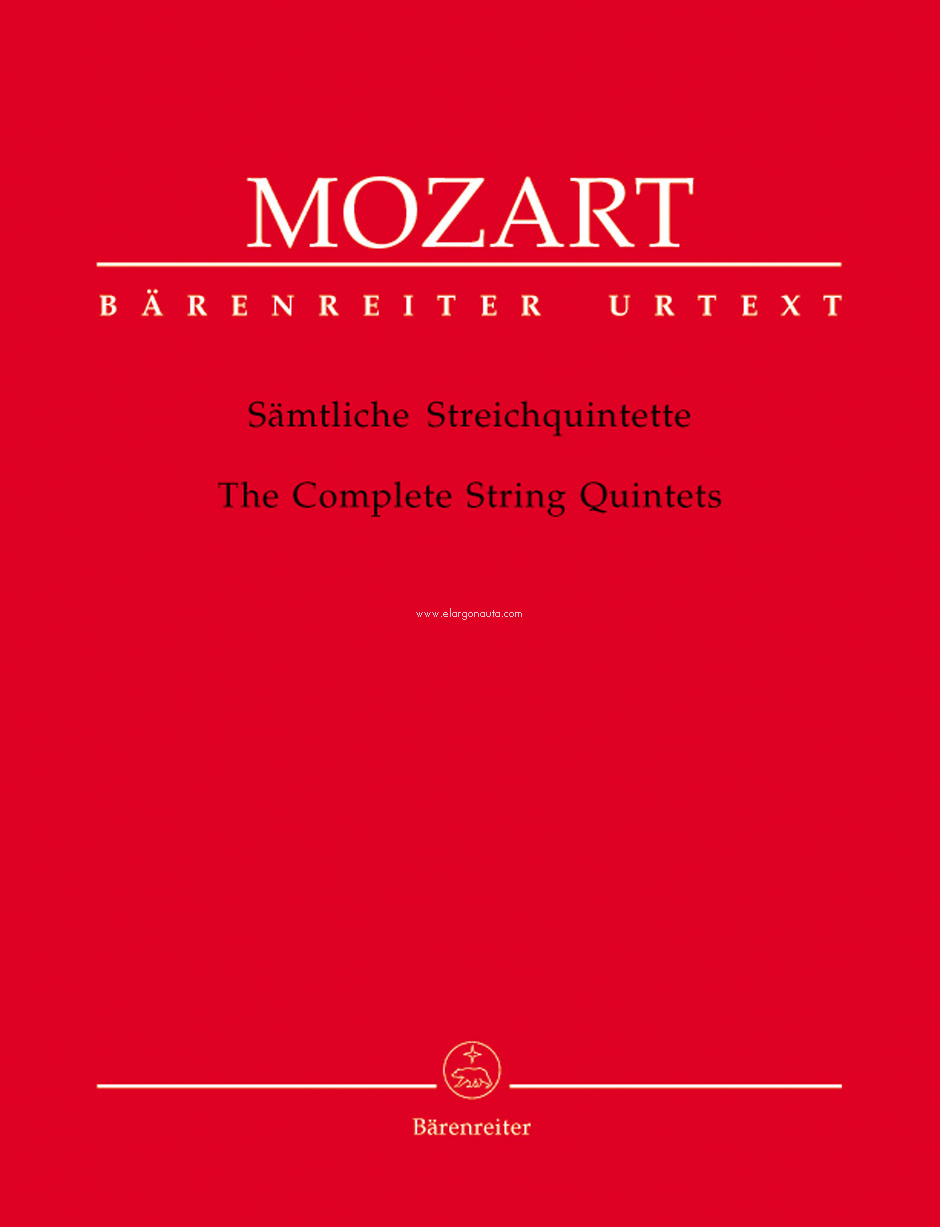 String Quintets, 2 Violins, 2 Violas and Cello