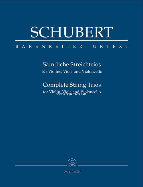 Complete String Trios, Violin, Viola and Cello