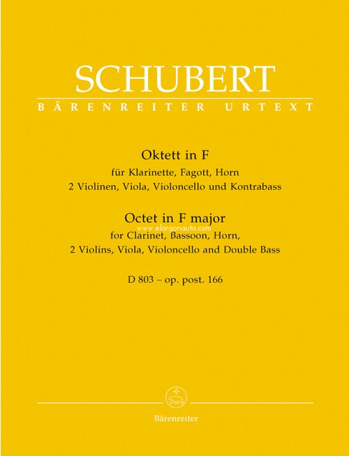 Octet In F Op.Post.166 D 803: Octet, Orchestra