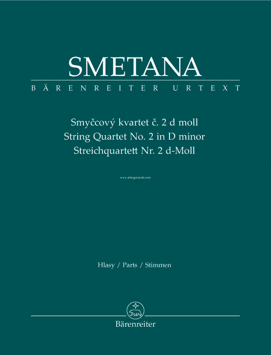 Streichquartet 2 D, String Quartet. 9790260102880