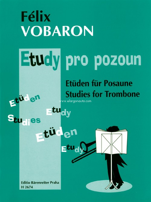 Etueden fuer Posaune, Trombone. 9790260100985