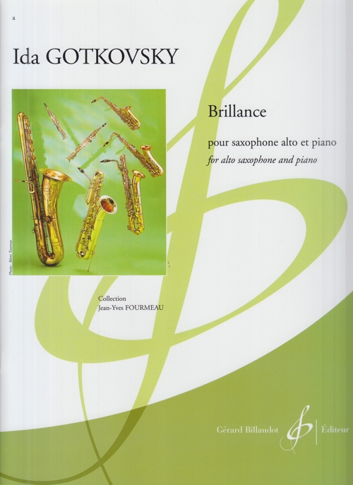 Brillance, pour saxophone alto et piano