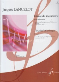 L'école du Mecanisme pour Clarinette 1º