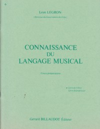 Connaissance du Langage Musical. Volume 2: preparatoire. Livre de l'élève. 41407