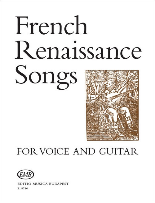 French Renaissance Songs für Gesang und Gitarre. 9790080087862