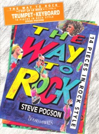 The Way To Rock: 14 Pieces in Rock Style, Trumpet and Keyboard. 9790060089947