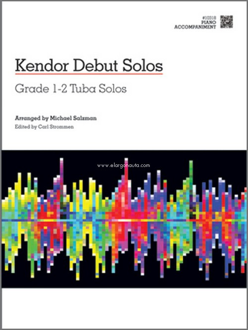 Kendor Debut Solos - Tuba- Piano Acc, Piano Accompaniment