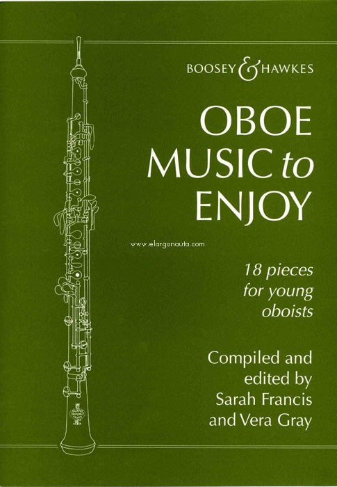 Oboe Music to Enjoy: 18 Pieces for Young Oboists, for Oboe and Piano. 9790060103582