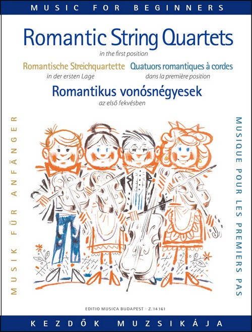 Romantische Quartettmusik für Anfänger (Erste La: für Anfänger (Erste Lage), String Quartet