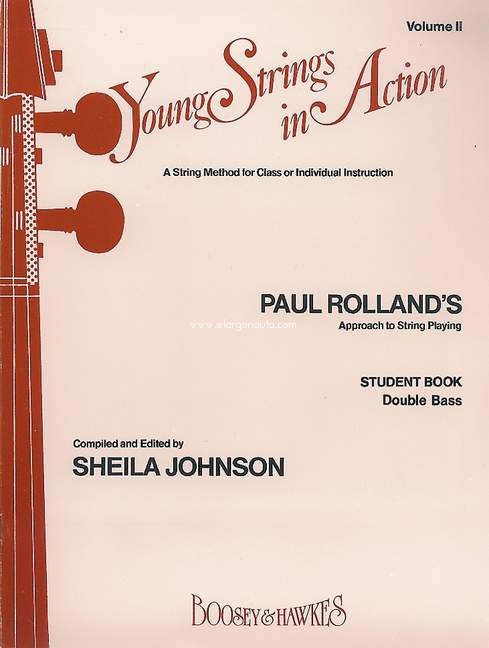 Young Strings in Action, vol. 2, Student Book for Double Bass. 9790051160891