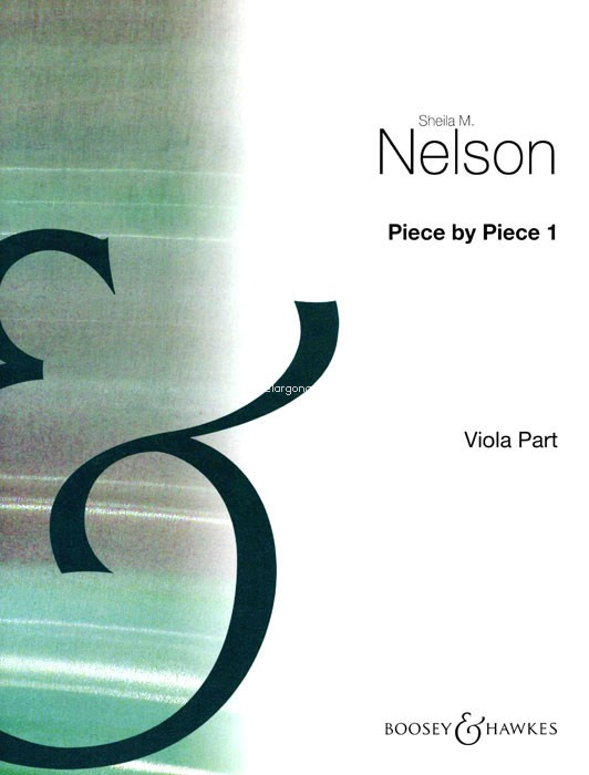 Piece By Piece Vol. 1: Easy grades repertoire for young players, viola part. 9790060092633