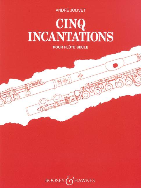 Cinq Incantations, Flute