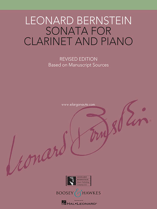 Sonata for Clarinet and Piano. 9790051107476