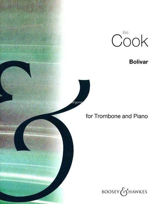 Bolivar, Trombone and Piano. 9790060830037 Bolivar, Trombone and Piano. 9790060830037