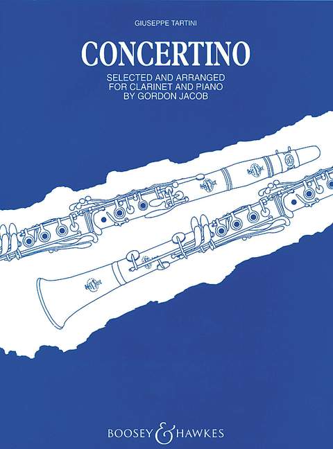 Concertino, for Clarinet and Piano. 9781495016585