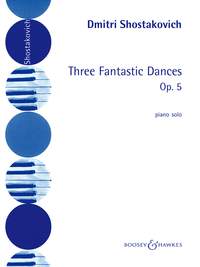 3 Fantastic Dances Op.5, Piano