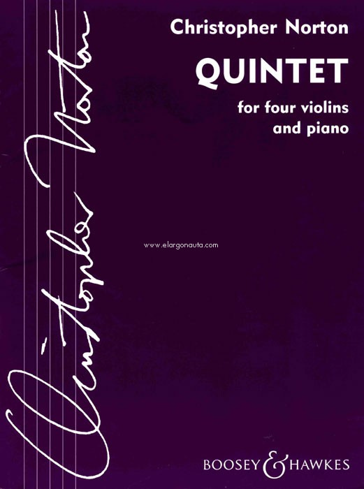 Quintet 4, Violin and Piano. 9790060114250