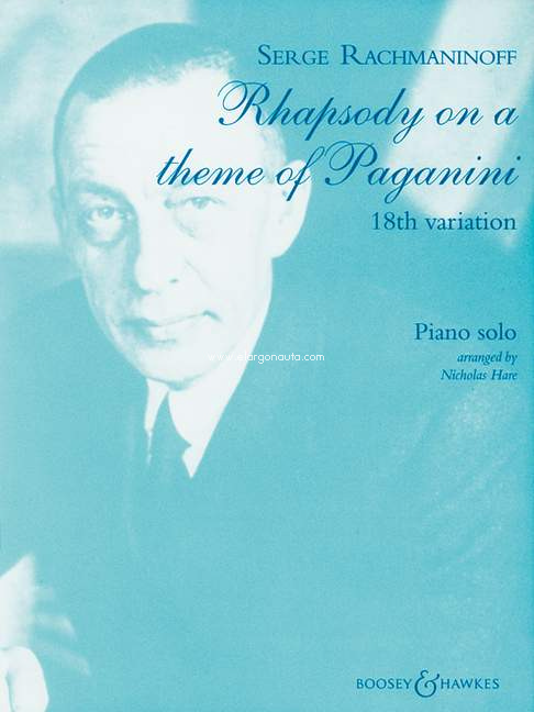 Rhapsody On A Theme Of Paganini: Variation Nr. 18, Piano. 9790060115219