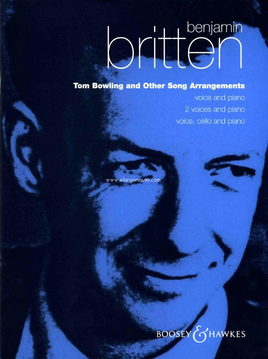 Tom Bowling & Other Song Arrangements, Vocal and Piano