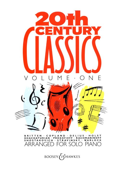 20th Century Classics Vol. 1, Piano. 9790060081033