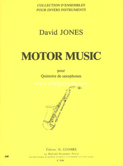 Motor Music, pour Quintette de saxophones. 43465