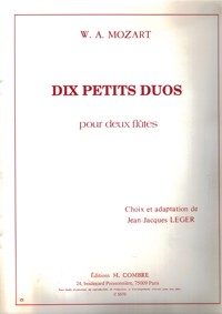 Dix petits duos pour deux flûtes. 9790230355704