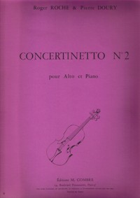 Concertinetto nº 2 pour Alto et Piano. 43520