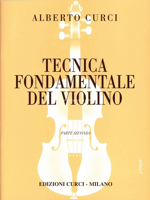 Tecnica fondamentale del violino. Parte seconda