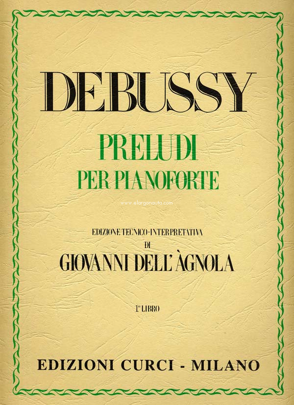 Preludi Vol. 1 (Dell'Agnola), Piano