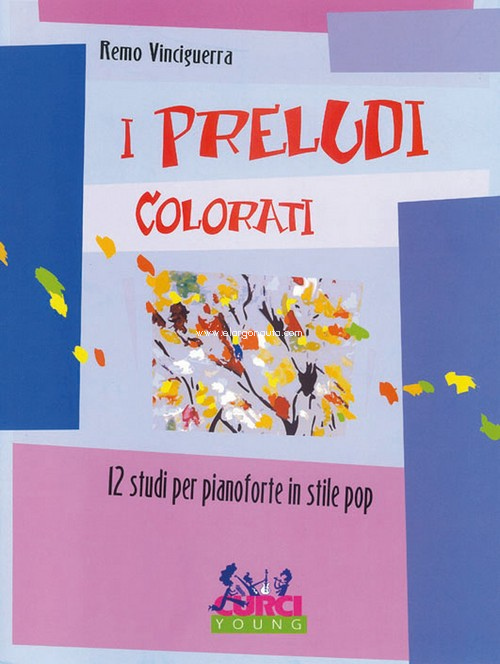 Preludi Colorati 12 Studi In Stile Pop, Piano