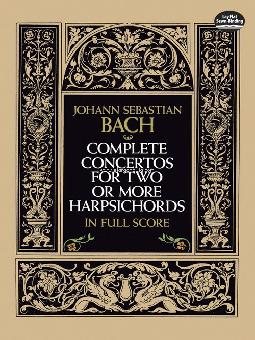 Complete Concertos for Two or More Harpsichords, in Full Score. 9780486271361